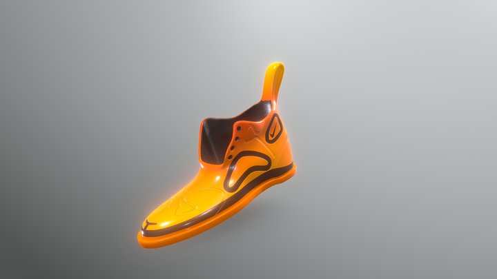 Nike Sneakers Concept 3D Model