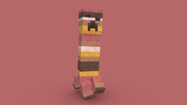 Badlands Creeper 3D Model