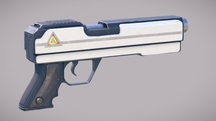 Techy Gun 3D Model