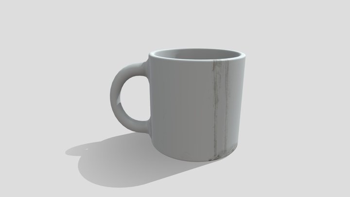 Dirty Mug 3D Model