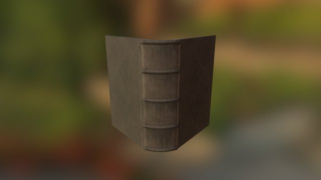 Old book 3D Model