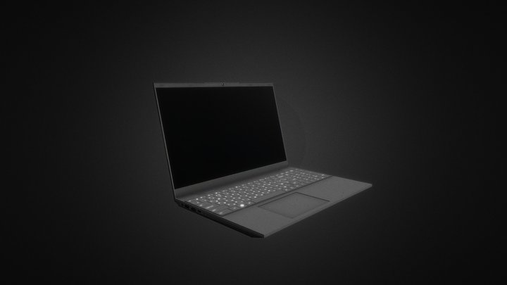 Laptop - Ноутбук 3D Model