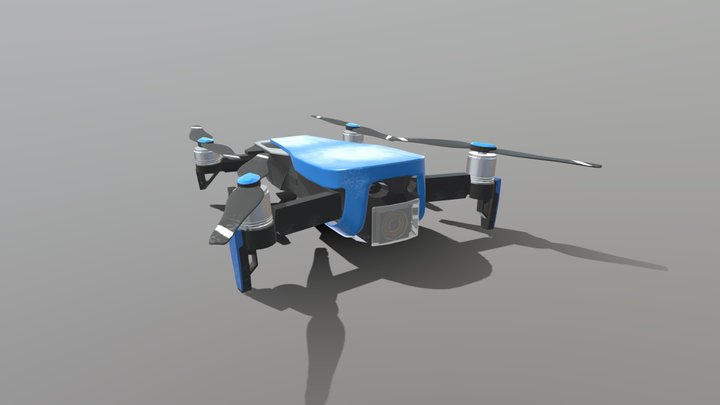 Drone Textured 3D Model