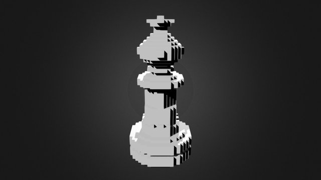 Chess Bishop 3D Model