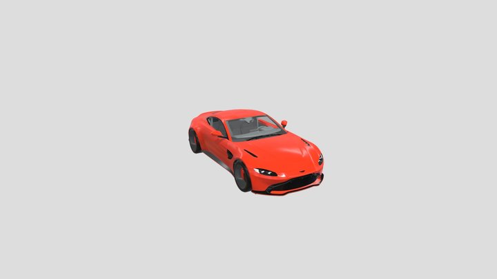 Astonmartin Vantage 2010 3D Model