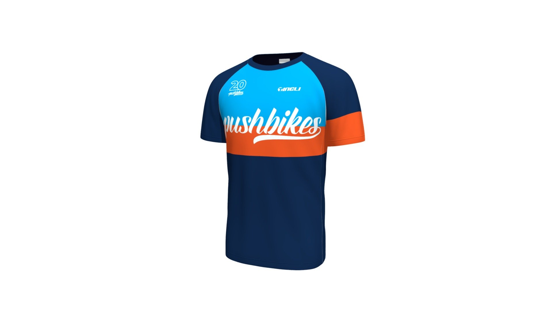 PushBikes short sleeve Trail Jersey