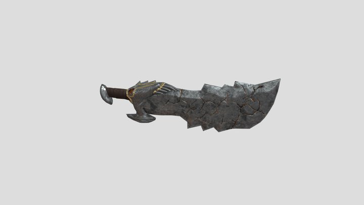 Blades Of Chaos 3D Model