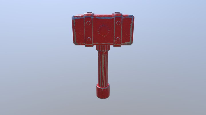hammer 3d model 3D Model