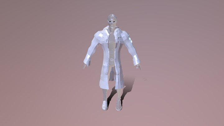 Reed from The Art Of Sleepwalkers 3D Model