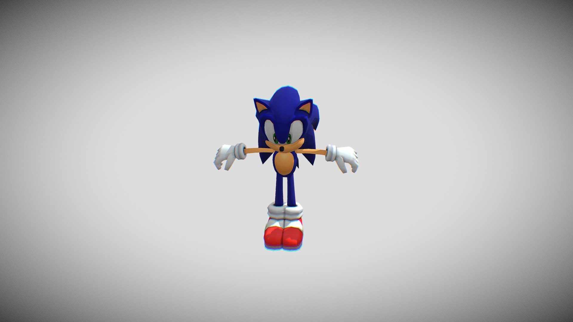 SADX Sonic ( Cutscene Model ) - Download Free 3D model by MeeiMekhi ...