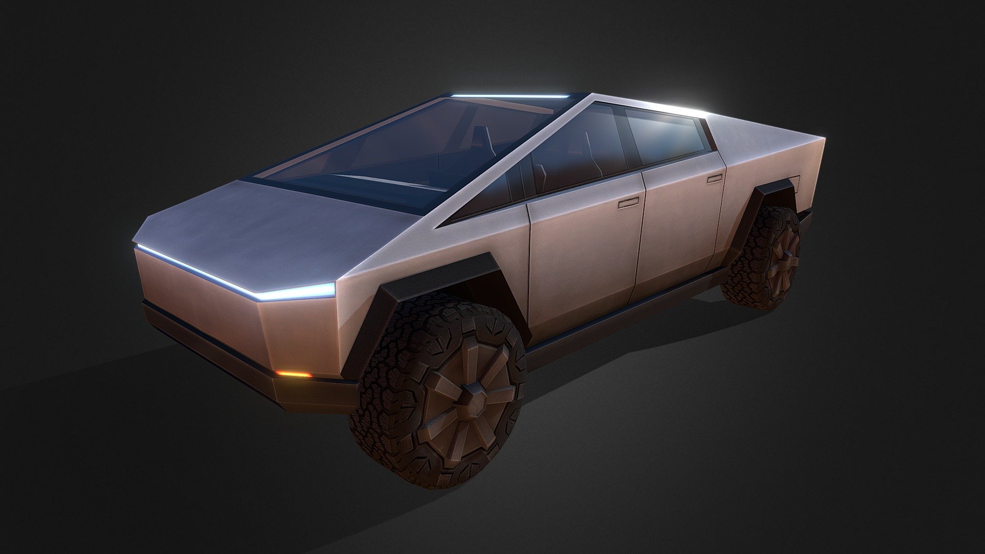 Tesla CyberTruck - Buy Royalty Free 3D model by JonLundy3D [28dca38 ...