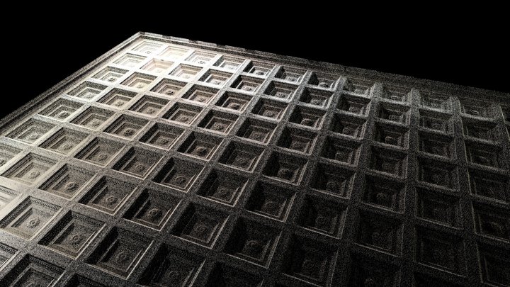 Old Cassette Ceiling Pointcloud 3D Model