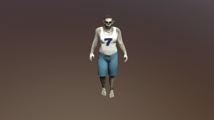 A2.Walking 3D Model