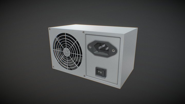 Power Supply 3D Model