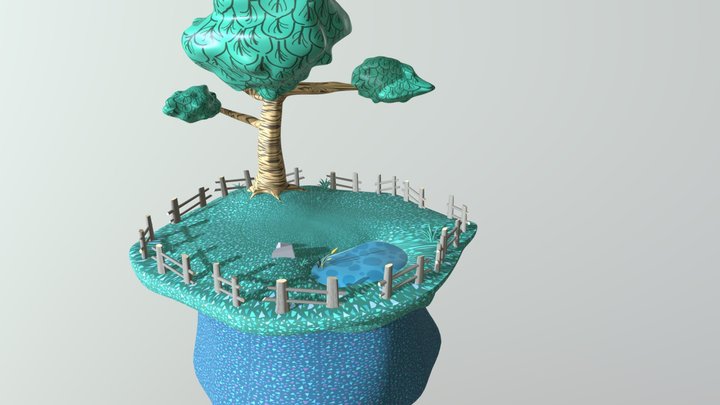 Monster Garden - Scene FINAL 3D Model