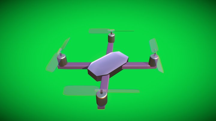 Drone Prueba Vz 3D Model