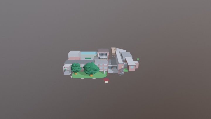 TEST 002 Itis Parma Piantina 3d 3D Model
