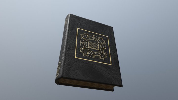 Book 3D Model
