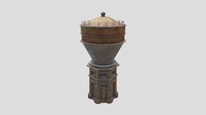 Examen WaterTank 3D Model