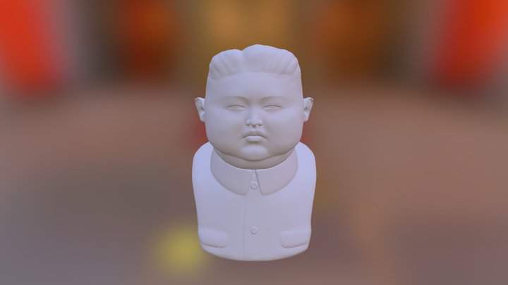 Supreme Leader Flower Pot 3D Model