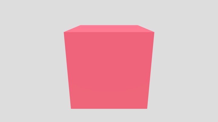 Cube 3D Model