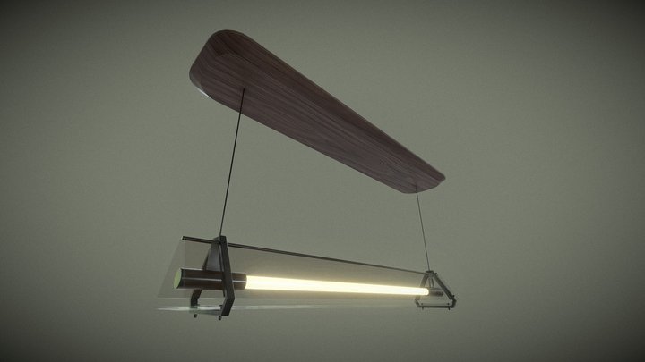 Valise Pendant Light. 3D Model