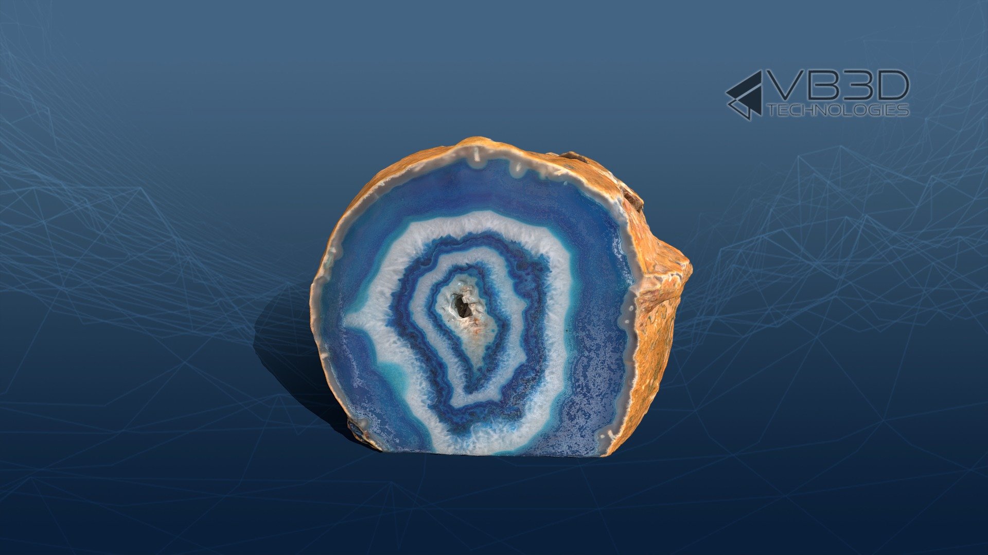 Quartz Crystal Geode - 3D model by VB3DT (@VB3DT) [28e2dc2] - Sketchfab