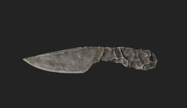 Stone Knife 3D Model