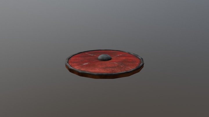 Captain's Quarters - Norse Shield 3D Model