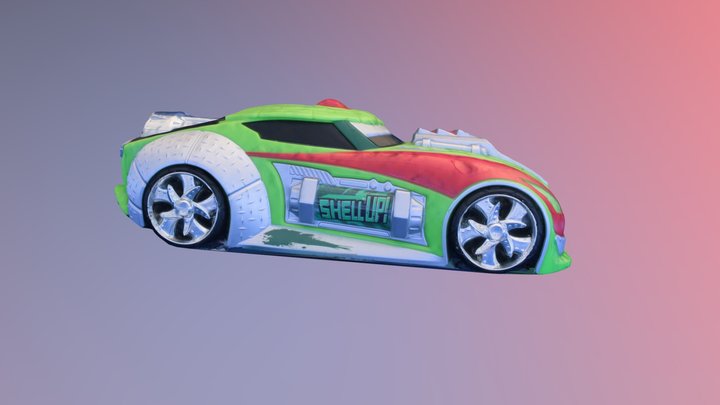 Race Car Toy - Needs Bodywork 3D Model