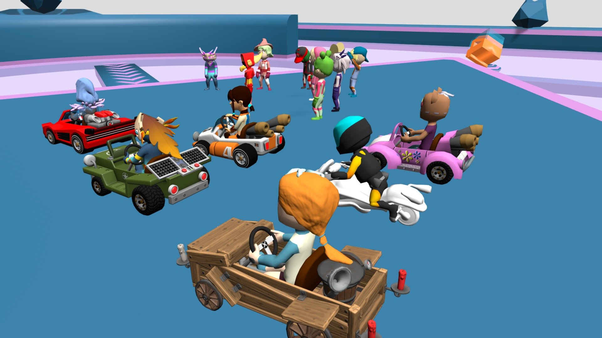 Battle Kart Arena Ultimate Remix 3D model by Antonio Waletzki