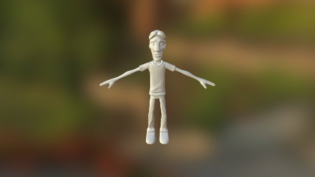 3D Animation Caricature 3D Model