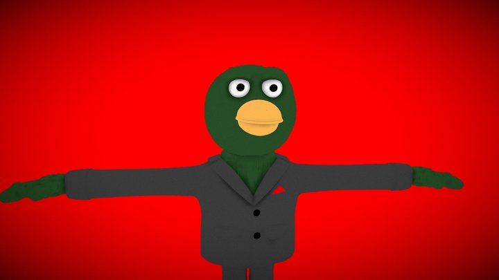Duck (Robin) 3D Model