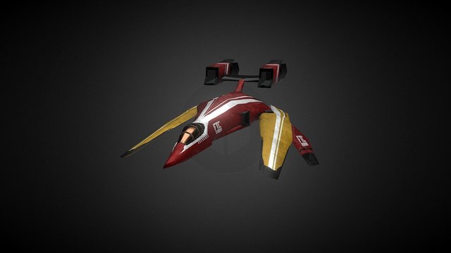 FTC Ship "Arrow" v1 3D Model