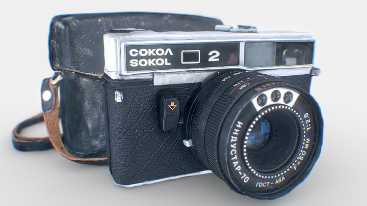 3D scan - Photogrammetry of a vintage camera 3D Model