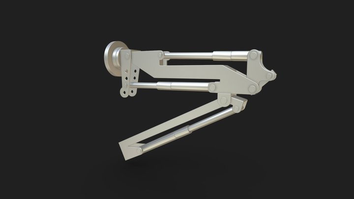 Metalen Arm 3D Model