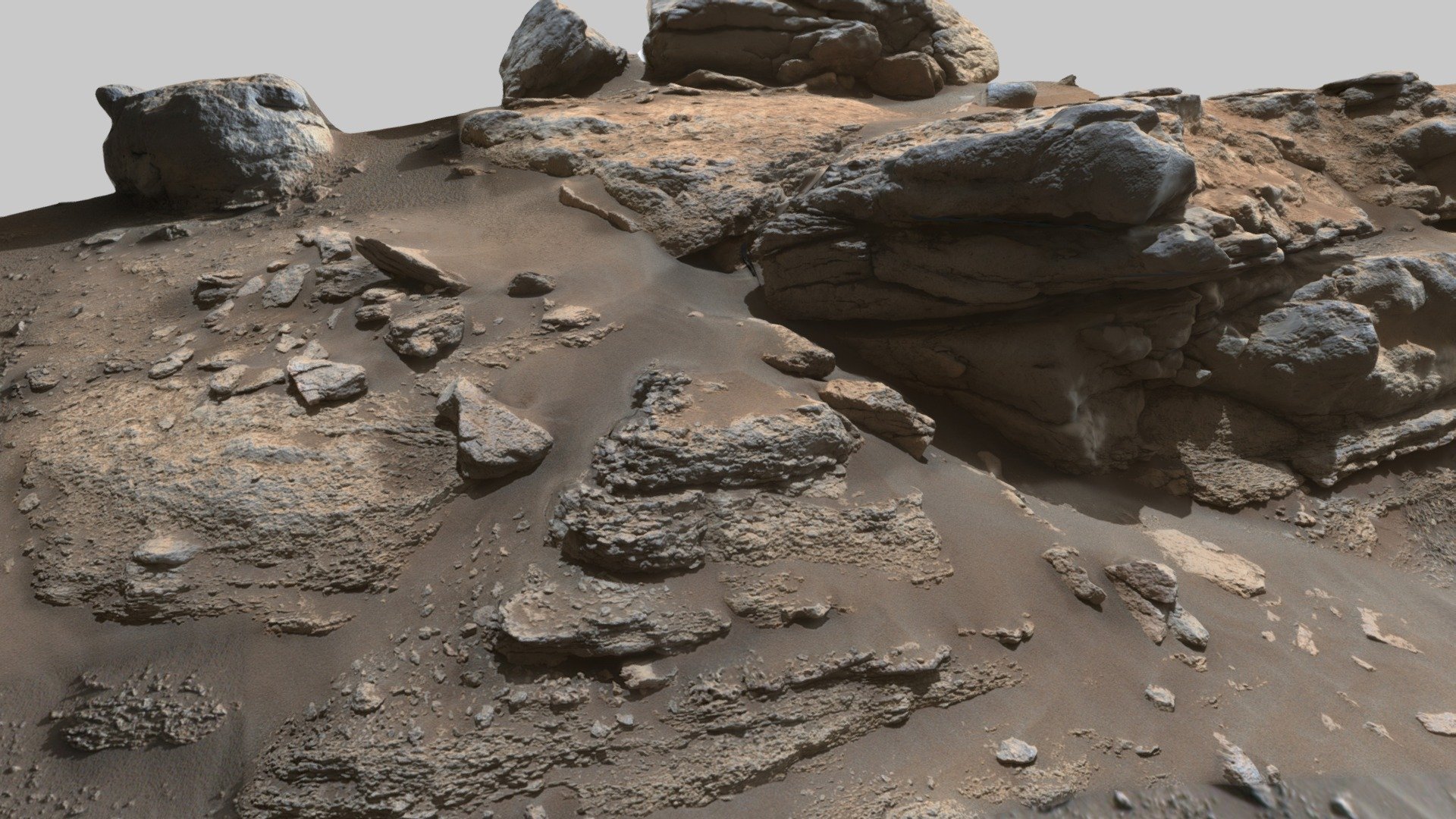 M2020 ZCAM -- Mure Outcrop (part) sol 168