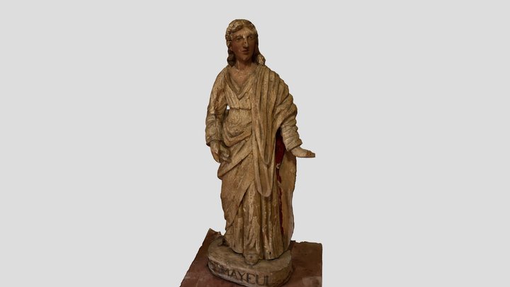 Saint Mayeul - Prieuré de laBouteille Le Brethon 3D Model