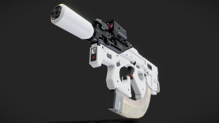 CTRS Rifle 3D Model