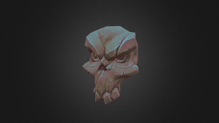 Darksiders Skull 3D Model