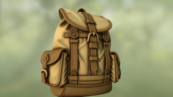 19th Century Explorer's Backpack