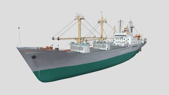Typ Afrika 3D Model