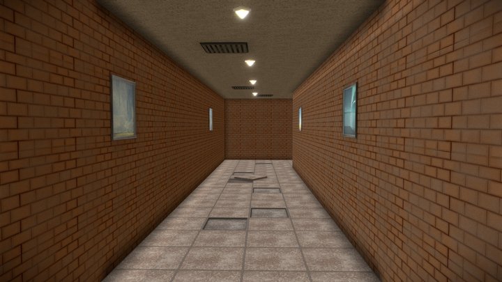 SM_Corridor 3D Model