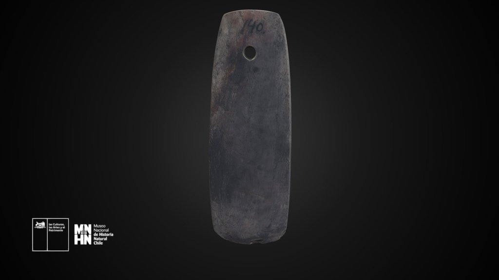 Hacha de piedra
