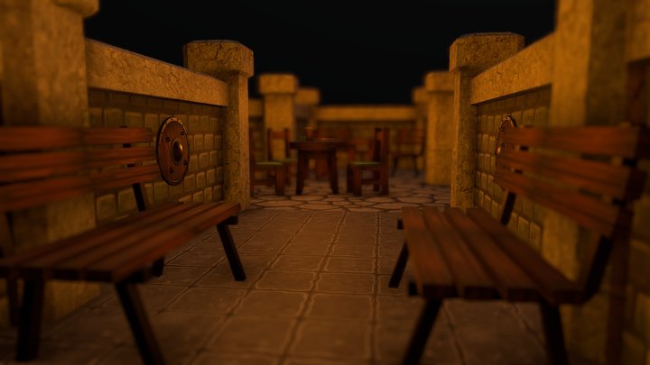 Dungeon 3D Model