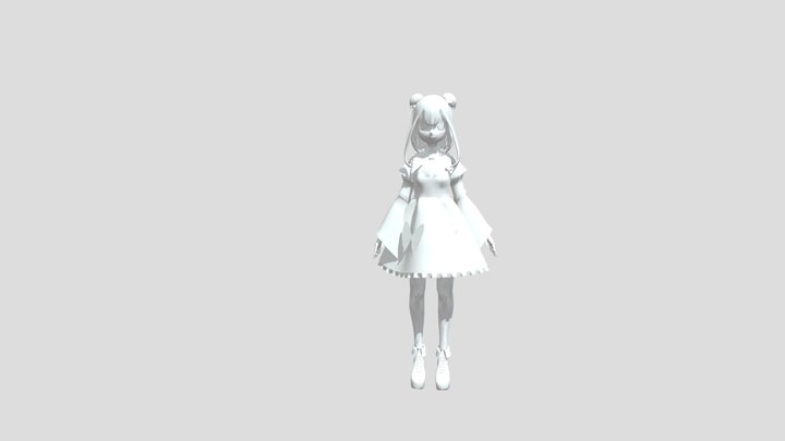 Uruha-rushia-hololive-vtuber 3D Model