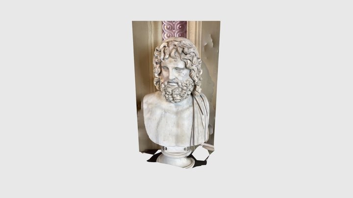 Bust of Zeus 3D Model