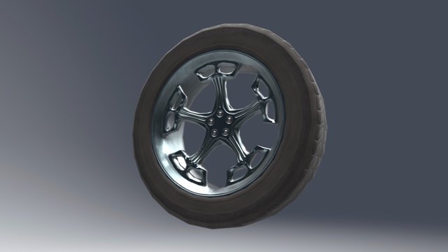 truck wheel 3D Model