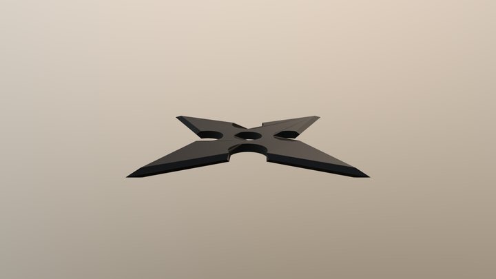 Shuriken 3D Model