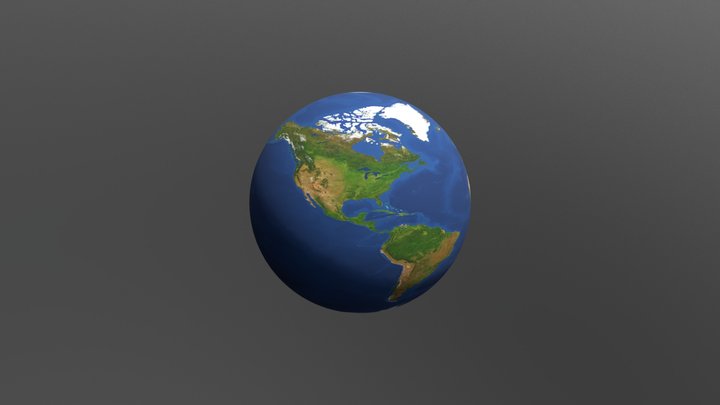 Globe 3D Model